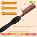 Electric Hot Comb Hair Straightener - Portable Anti-Scald Beard Styling Tool for Men & Women - Ceramic Curling Iron for Wet & Dry Hair - Travel-Friendly Press Comb (Black) - Buy Online on GoSupps.com