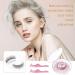 Reusable Self-Adhesive Waterproof Eyelashes Set - Long & Natural Look | Easy to Put On with Tweezers | Lightweight & Curled | Glue-Free | 2 Pair Kit for Girls - Buy Online on GoSupps.com