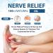 Huile de soulagement des nerfs 100 % naturelle pour les pieds les mains et les jambes Soulage la douleur stimule la circulation la relaxation musculaire et r duit l'anxi t et le stress effets - Buy Online on GoSupps.com