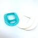 Deck My Diabetes Omnipod Grip Shield with Comfort Ring - Teal (2 Overlay Patches Included!) - Buy Online on GoSupps.com