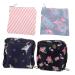 Plafope 4 pieces of women bands Storage bags Women Binding Storage Pocket Tampon Women's Women Hygiene Wall Exchange Menstrual bag Tampon bags Women Bangs Bag mini
