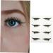 DOITOOL 4 pairs Eyelid Eyelash Eyeliner for Colored Women Liners Eye Line Tape Strip Decal Up Tools Lash 4x1.5cm As Shown - Buy Online on GoSupps.com