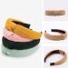 Ondder Knotted Headbands for Women 10 Pack - Fashionable Solid Color Wide Headbands for Thin Thick Hair - Top Knot Cute Assorted Headbands - Turban Hairbands - Buy Online on GoSupps.com