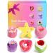 Bath Bombs for Kids Girls, 6 Pack Orangic Aromatherapy Bath Bomb for Women Mom,Rich In Essential Oils, Skin Moisturizing Bubble Bath Fizzy Spa,Relaxation And Stress Relief Gift for Christmas, Birthday