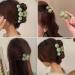 6 Pack Green Pearl Hair Claw Clamps - Non Slip Hair Barrettes for Women and Girls - Medium Small Sizes - Buy Online on GoSupps.com