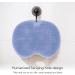 Hands-Free Foot & Back Scrubber for Shower - Multifunctional Body Brush with Suction Cup - Exfoliates, Massages, Non-Skid Mat (Blue) - Bathroom Scrubber - Buy Online on GoSupps.com