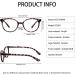 OCCI CHIARI Stylish Women's Readers 1.5x Reading Glasses - Demi 5017 | Trendy Fashion Eyewear - Buy Online on GoSupps.com