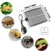 niCWhite Reptile Heating Mat 5W Heat Pad Under Tank Warmer Terrarium Heated Pads with Temperature Control Aquarium Heater Mats for Reptiles Tortoise Snakes Lizard Gecko Hermit Turtle 7.1" x 5.9" - Buy Online on GoSupps.com