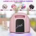 Kikugu 96W Rechargeable UV LED Nail Lamp - Cordless Gel Polish Light with Large LCD Display - Professional Curing Lamp for Salon and Home - Pink - Buy Online on GoSupps.com