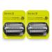 Darohz 21B for Braun Series 3 Electric Shaver Replacement Head - Compatible With Series3 Shavers 301S 310S 320S 3010S 3020S 3050cc etc(2pcs)