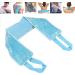 Naked Cooling Battery Necklace - Reusable Cold Compression Pack for Neck Pain Relief | Plush Back Sky Blue - Buy Online on GoSupps.com