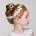 Adjustable Flower Crown Headband with Butterfly - Ideal for Wedding, Party, or Festival - Buy Online on GoSupps.com