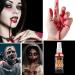 2.1oz Halloween Fake Blood Spray Realistic Washable New Fresh Blood Splatter Liquid Blood for Zombie Vampire Monster SFX Makeup Cosplay Costume Accessories Stage Party Supplies - Buy Online on GoSupps.com