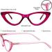 Yogo Vision Reading Glasses 5 Pk Readers for Women Cateye Eyeglasses and Light Spring Hinge Frame +2.75 Set of 5: Black  Grey  Pink. Hot Pink  Brown Havana 2.75 x - Buy Online on GoSupps.com