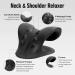 Neck Shoulder Relaxer Cervical Traction Device Arch Shaped Support Muscle Relaxing Ergonomic for Daily Use (Black) - Buy Online on GoSupps.com