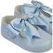 Baypods Baby Girls Soft Sole Pre Walker Shoes with Diamante Bow - Sky Blue, Size 1 UK - Buy Online on GoSupps.com