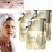 oihgerg Huasurv gold mask gold foil rejuvenating gold peeling mask retinol snake venom gold mask for all skin types 3pcs