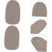 NOLITOY 6 Pairs Gel Insoles for Women - Silicone Heel Support Pads for Plantar & Sports Shoes - Orthotic Shoe Inserts & Heel Cups - Buy Online on GoSupps.com