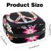 Buy No War Peace Flower Symbol Sanitary Napkins Storage Pocket | Menstruation Pad Bag & Menstrual Cup Pocket with Zipper for Teenagers & Women - Eco-Friendly & Stylish - Buy Online on GoSupps.com