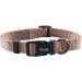 Olahibi Basic Dog Collar and Leash Combo Set Durable Nylon Collar and 150CM Matching Leash for Small Dogs.(S Brown Set) S Nylon Brown Set - Buy Online on GoSupps.com