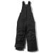 TSLA Kids & Boys and Girls Winter Snow Bibs, Waterproof Insulated Snowboard Overalls, Windproof Ripstop Ski Pants Snow Bib Overall Black 7