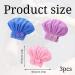 XXTTXX Hair Turban Towel Set - 3 Piece Microfiber Hair Dryer Towels for Long Hair | Quick-Drying & Absorbent Headscarf - Buy Online on GoSupps.com