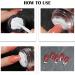 Clear Silicone Jelly Stamper Nail Dotting Pen & Scraper Set for French Tip Nail Art Manicure - Buy Online on GoSupps.com