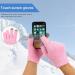 FRCOLOR Moisturizing Gel Socks Gloves Set Spa Gloves and Socks Set Skin Care Touch Screen Gloves Winter Socks for Dried Cracked Feet and Hands Pink - Buy Online on GoSupps.com