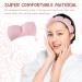 AYNKH Puffy Spa Headband Women Sponge Terry Towel Cloth Fabric Head Band Hair Accessories for Skincare Face Washing Makeup Shower (Pink) - Buy Online on GoSupps.com