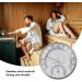 RESTOKKI 2-in-1 Hygrometer & Thermometer for Sauna | High-Precision Mechanical Indoor Air Moisture Meter | Temp Range 0 120 C - Buy Online on GoSupps.com