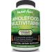 Nutrivein Whole Food Multivitamin - Complete Daily Vitamins for Men and Women from Natural Whole Foods Real Raw Veggies Fruits Vitamin E A B Complex - 30 Day Supply (120 Capsules Four Daily)