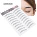 6D Waterproof Eyebrow Transfer Stickers - Professional Eyebrow Makeup Tool for Women & Girls | Black (BLACK-07) - International Shipping Available - Buy Online on GoSupps.com