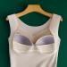 Premium Beige Thermal Vest with BH Pads - Padded Thickening Body Top for Women | XL Size - Buy Online on GoSupps.com