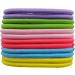 12 PCS 3mm Elastic Hair Bands - No Metal Gentle Ponytail Holders for Women, Men, Girls, Kids - Multi-Colored Hair Ties - Buy Online on GoSupps.com