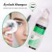 Eyelash Extension Shampoo 50ml + Brush and Mascara Wand Foaming Eyelid Cleanser Eyelash Extension Cleanser Foam Eyelash Wash and Eyelash Bath for Extensions (Green) - Buy Online on GoSupps.com