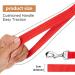 Happy Hachi 33m Red Tow Line for Dogs - Durable Nylon Training Leash with D-Carabiner & Grip Cushion | Ideal for All Dog Sizes - Buy Online on GoSupps.com