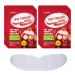 AlAREWO Portable Heat Therapy Patches for Pain Relief Non-Medicated Neck Shoulder Back Heating Wraps with Wide Wings Multipurpose M/L Heating Pads Value Pack 10 Counts