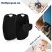 Men's Soft Silicone Body Scrubber | Exfoliating & Nourishing | Lather Boosting Bristles | No-Slip Handle | Easy to Clean | Black (1pc) - Buy Online on GoSupps.com