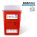 Sharps Container for Safe Needle Disposal - 1 Quart, 1 Pack | Home Biohazard Waste Container - Buy Online on GoSupps.com