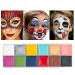 12 Color Professional DIY Body Makeup Palette - Fast Drying Water-Based for Face & Body Art | Versatile Custom Makeup Solutions - Buy Online on GoSupps.com