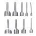 IRISFLY 9 Pcs Leather Craft Tools Half-Round Cutter Punch Set for Crafting Strap Belt Wallet and Bag - Various Sizes Included (5-40mm) - Buy Online on GoSupps.com