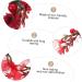 Abaodam 1pc Christmas Wreath Christmas Decore Hair Tie Bridal Headdress Girl Hair Decor Grace Bride Pine - Buy Online on GoSupps.com