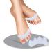Valgofit Toe Spreader for Hallux Valgus - Silicone Toe Separator Set (4 Pieces) for Men & Women - Soft Chemical-Free Correction with Free Training Band & eBook - Buy Online on GoSupps.com