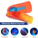 Orthotic Insoles for Plantar Fasciitis Relief | Arch Support for Overpronation | 3/4 Length | Red Foam+Orange Fabric | Men Women Kids Running | 1 Pair - Buy Online on GoSupps.com