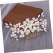 Mikinona Hair Accessories Hair Comb Hair Clip Lightweight Hair Accessory Hair Barrettes Hair Pin Hairpin Barrettes for Hair Girl Headpieces for Wedding Pearl Headpiece - Buy Online on GoSupps.com