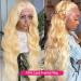 613 Body Wave Lace Front Wig 22 - Pre Plucked Blonde Human Hair 150% Density Wig - Buy Online on GoSupps.com