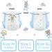 Buy LittleForBig Adult Printed Diapers 10 Pack - Astro Babies (Large 36-46) Blue | International Shipping Available - Buy Online on GoSupps.com