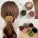 Buy 7pcs Lazy Bird's Nest Hair Clips | Expandable Bun Maker & Velvet Hair Accessories for Women & Girls - International Shipping Available - Buy Online on GoSupps.com