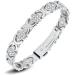 Jeracol Titanium Steel Magnetic Bracelet for Women Lucky Clover Ladies Magnetic Bracelet with Upgrade Folding Clasp Adjustable Bracelet with Sizing Tool in Gift Box