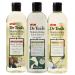 Dr. Teals Bath & Body Oil Variety Gift Set (3 Pack 8.8oz Ea.) - Rejuvenating Eucalyptus Ultra Rich Shea Butter & Nourishing Coconut Oil - Essential Oils Hydrate Skin & Alleviate Stress